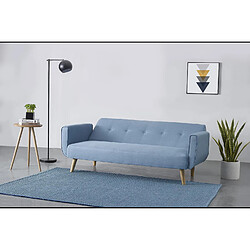 Avis Concept Usine Canapé scandinave convertible 3 places bleu MALMO