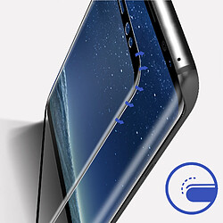 Acheter Film Samsung Galaxy S8 Verre Trempé Bord Renforcé Incurvé Hardglass Max 3mk Noir