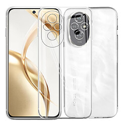 Htdmobiles Coque pour Honor 200 5G - housse etui silicone gel fine + film ecran - TRANSPARENT TPU