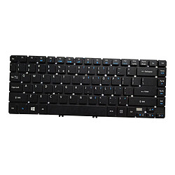 Portable Anglais Lettres Clavier Conçu avec Rétro-Éclairé Costume pour ACER R7 R7-572 R7-572G R7-571 R7-571G MS2317