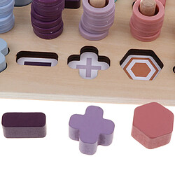 Tri jouet empilable puzzle de blocs Math enfants pas cher