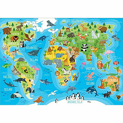 Educa Borras Puzzle Educa Animals Map (150 pcs)