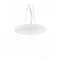 Ideal Lux Suspension Blanche SMARTIES BIANCO 3 ampoules Diamètre 33 Cm