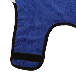 Acheter Serviette de bain en microfibre, très absorbante, à séchage rapide, peignoir pour chien et chat bleu S