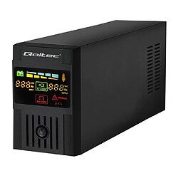 Qoltec 53952 Alimentation sans interruption Monolith 800VA 480W LCD USB