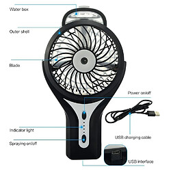 Avis Intsun Mini Ventilateur de Brumisation USB Portatif avec Humidificateur de Brume de Refroidissement Personnel Mini Ventilateur de Brumisation Portable Rechargeable pour le Bureau à Domicile et les Voyages