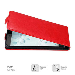 Cadorabo Coque HTC U PLAY Etui en Rouge