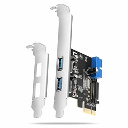 AXAGON PCEU-232VLS cont roller PCIe, 2 + 2x por