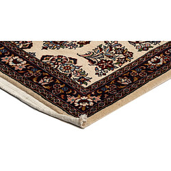 Vidal Tapis de couloir en laine 414x75 beige Ghom