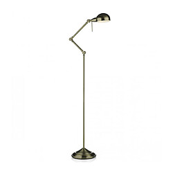 Luminaire Center Lampadaire Ranger laiton antique 1 ampoule