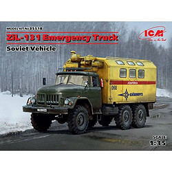 Icm Maquette Camion Zil-131 Emergency Truck, Soviet Vehicle