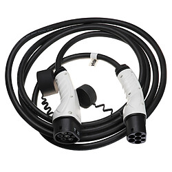 vhbw Câble de recharge type 2 vers type 2 compatible avec Alfa Romeo Tonale voiture électrique - 1 phase, 32 A, 7 kW, 5 m