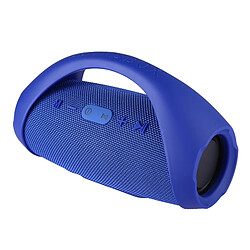 Wewoo Enceinte Bluetooth bleu pour iPhone, Samsung, HTC, Sony et autres Smartphones Haut-Parleur Stéréo Portable V3.0 Anti-Éclaboussures avec Poignée