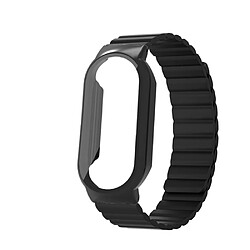 Bracelet en silicone magnétique pour votre Xiaomi Mi Band 7/7 NFC - noir