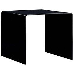 vidaXL Table Basse - Noir