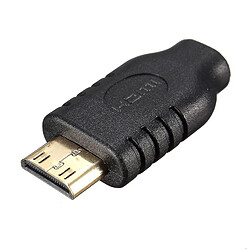 Universal 2 PCS HDMI mâle de type A à micro HDMI Type D Femme Convertisseur d'adaptateur