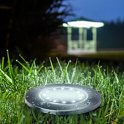 Les lampes solaires à LED Maclean pour jardin terasse 6 unites.