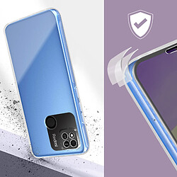 Avis Avizar Coque Xiaomi Redmi 10A Intégrale Arrière Rigide et Avant Souple Transparent