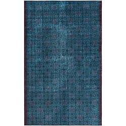 Vidal Tapis de laine 267x165 Bleu Ultra Vintage