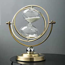 Acheter Universal 15/30 min sablier sable minuterie temps verre sable lampe sable horloge SAMD montre décoration maison bureau décoration accessoire | miniature statue