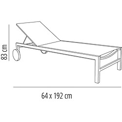 Avis Set 2 Chaise Longue Texth. Shio Blanche - RESOL