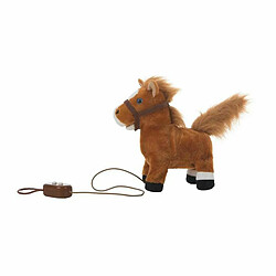 BigBuy Kids Peluche qui bouge Musical Cheval 22 cm