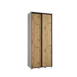 Abiks Meble Armoire DAVOS 1 À Portes Coulissantes 235,2/120/60 2 Portes