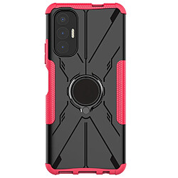 Coque en TPU anti-chute, 2-en-1 avec béquille pour votre Tecno Pova 3 4G - rose