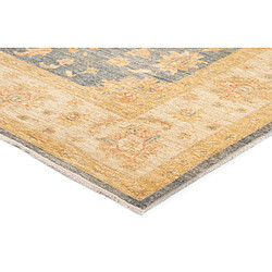 Vidal Tapis de laine 240x176 Bleu Kaizar pas cher