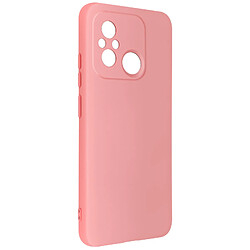 Avizar Coque pour Xiaomi Redmi 12C Semi-rigide Soft-touch Fast Cover Rose