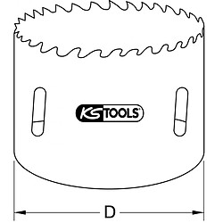 Avis KS Tools Scie cloche - Ø19 mm