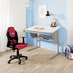 Avis Chaise de bureau / Siège pivotant KID GAME AL noir rouge hjh OFFICE