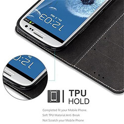 Cadorabo Coque Samsung Galaxy S3 / S3 NEO Etui en Noir pas cher