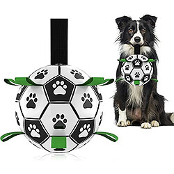 Jouets Interactifs Football pour Chien avec Pattes d'Attraction Balles Durables pour Chien de Petite et Moyenne Race Jouet d'Eau pour Chien Intérieur et Extérieur