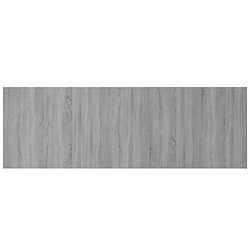 Acheter vidaXL Tête de lit murale Sonoma gris 240x1,5x80 cm Bois d'ingénierie