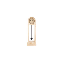 Horloge pendule Lena en bois - Bois - 30 x 11,5 x 100 cm - Karlsson