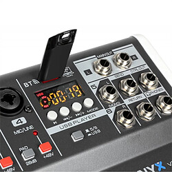 Avis Vonyx VMM-K602 Table de mixage à 6 canaux Bluetooth Interface audio USB Vonyx