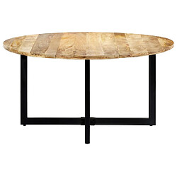 vidaXL Table de salle à manger 150x73 cm Bois de manguier solide