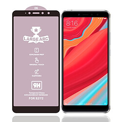 Wewoo Film de verre trempé Pour Xiaomi Redmi S2 / Y2 9H HD grand arc haute alumine plein écran de