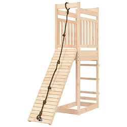 Acheter Maison Chic Aire de jeux d'extérieur | Maisonnette de jeu | Maison pour enfants bois de pin massif -GKD86331