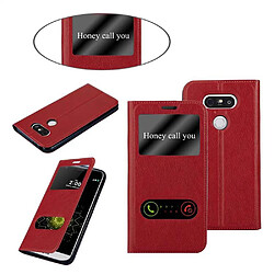 Acheter Cadorabo Coque LG G5 Etui en Rouge