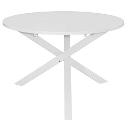 vidaXL Mobilier de salle à manger 5 pcs MDF Blanc