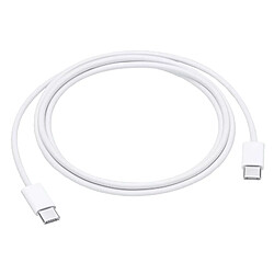 Câble USB-C vers USB-C Charge et Synchronisation 1m Original Apple Blanc