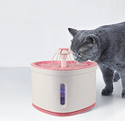 Universal Fontaine automatique pour chat à boire LED veilleuse répartiteur d'eau pour animaux domestiques USB rechargeable bol d'eau pour chat | Fournitures d'arrosage pour l'alimentation des chats pas cher