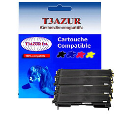 4 Toners Laser compatibles pour Brother MFC7420, MFC7820, TN2000, TN2005 - 2 500 pages - T3AZUR