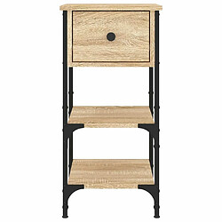 Acheter Maison Chic Table de chevet | Table de nuit chêne sonoma 34x36x70 cm bois d'ingénierie -GKD10983