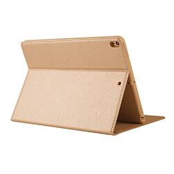 Wewoo Coque Pour iPad Pro 10,5 pouces GEBEI PU + TPU Etui de protection à rabat avec support et fentes cartes or