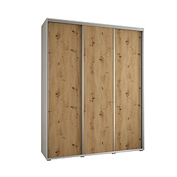 Abiks Meble Armoire DAVOS 1 À Portes Coulissantes 235,2/190/45 3 Portes