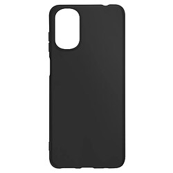 Avizar Coque Motorola G22, E32 et E32s Flexible Finition Mate Anti-traces Noir