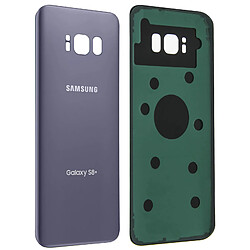 Avizar Cache batterie Samsung Galaxy S8 Plus Façade arrière - violet